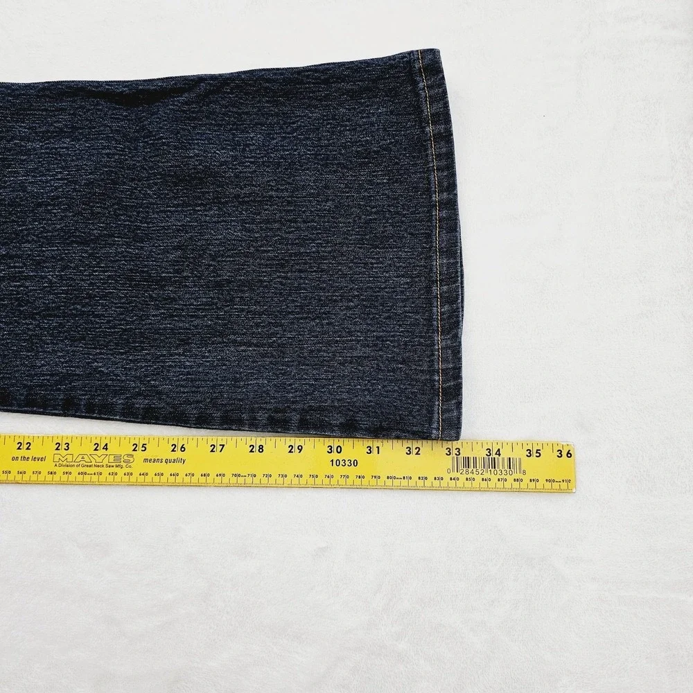 Glo Womens 15 Bell Bottom Flare Jeans‎ Junior Denim Blue Y2K Americana